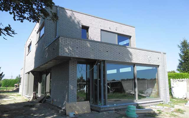 moderne villa Zwijnaarde - Hparchitect
